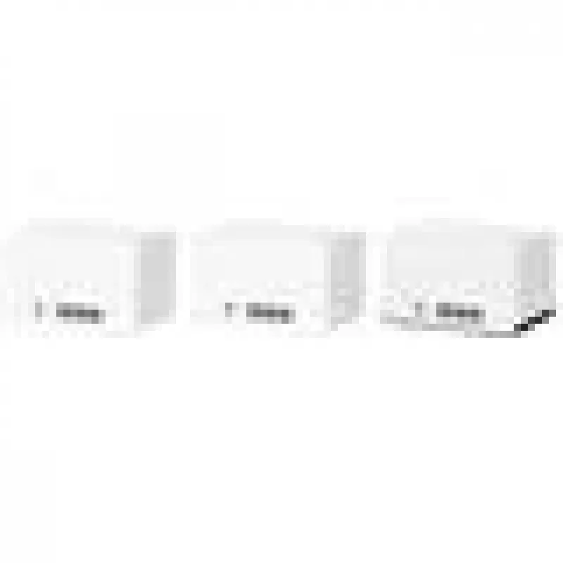 Router MERCUSYS Halo H85X Dual-band Wi‑Fi 6 (802.11ax), 2.4/5 GHz, up to 2402 Mbps, 3 LAN ports, white (3-pack)