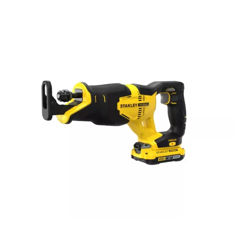 Reciprocating Saw STANLEY 20V Max with 2 x 2.0Ah Batteries and Carry Case