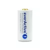 Rechargeable battery everActive EV16340 700mAh 3V with Micro USB charging