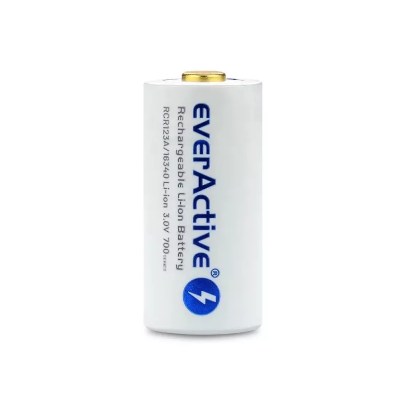 Rechargeable battery everActive EV16340 700mAh 3V with Micro USB charging
