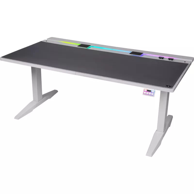 Computer Desk Thermaltake GGD-G70-WHEIRX-22 Black Straight Rectangular Particle Board