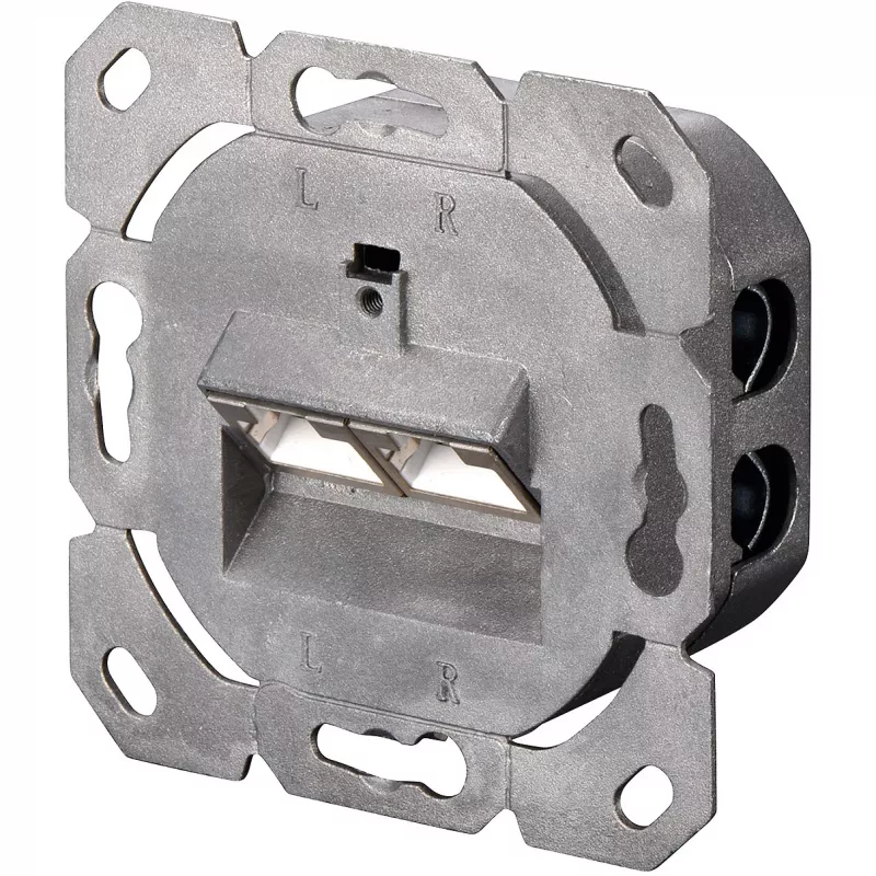 Wall outlet Digitus CAT 5e DN-9001-N