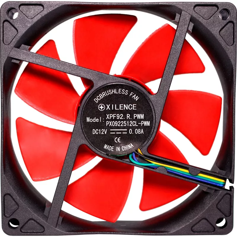 Xilence XF041 92mm Red Case Fan PWM