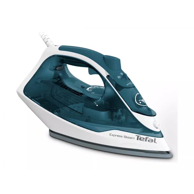 Tefal FV2839 Dry & Steam iron Cerilium soleplate 2400 W Blue, White