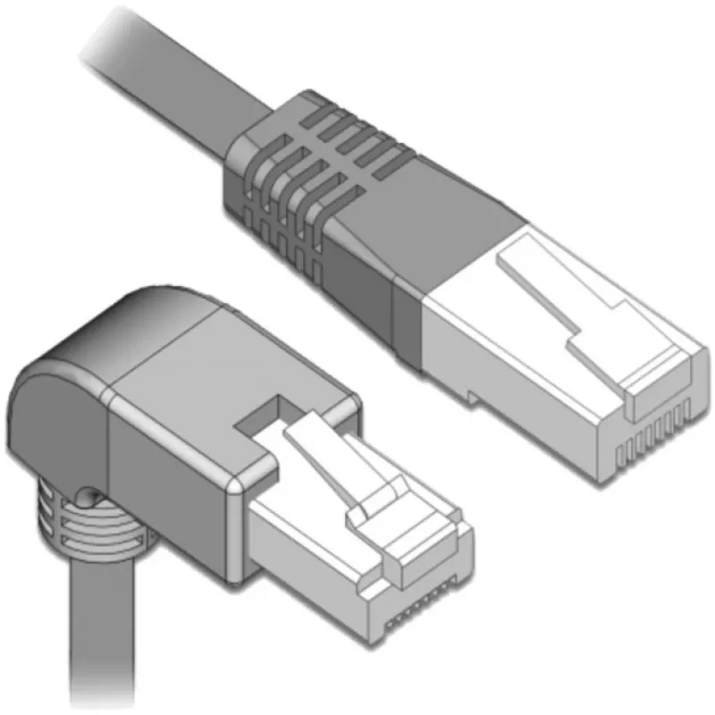 Networking Cable DeLOCK 85875 2m Cat6a S/FTP Grey