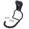 Wall bike mount MACLEAN MC-433 vertical bicycle hanger, foldable, adjustable width, for bikes up to 20 kg, black