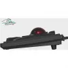 Wired Mechanical Full-size Keyboard KeySonic KSK-8202ELU-T (DE) — USB, German layout, Black