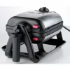 Tefal WM756D waffle iron 2 waffle(s) 1200 W Black, Stainless steel
