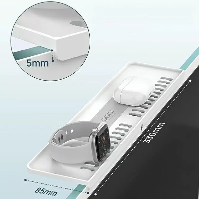 Shelf holder for iMac 312 white