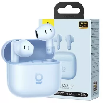 Wireless In-Ear Headphones Baseus Bass BS2 Lite TWS — Blue