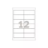 Avery 3659 self-adhesive label Rectangle Permanent White 1200 pc(s)