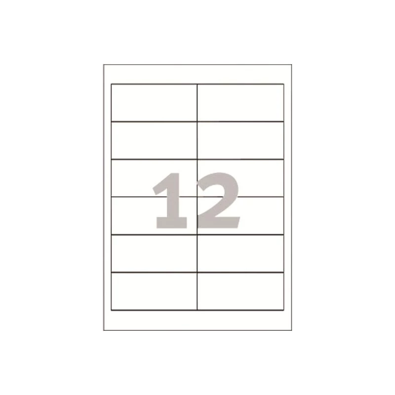 Avery 3659 self-adhesive label Rectangle Permanent White 1200 pc(s)