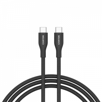 CANYON cable CC60SC10 C-C 60W 1m Silicon Black