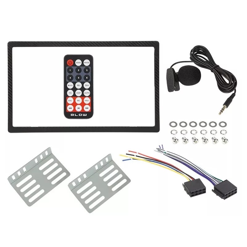 2DIN car radio BLOW AVH-9620 double-DIN in-dash head unit with Bluetooth 5.0, USB Type-A, 2.8 inch display, 4×60W RMS