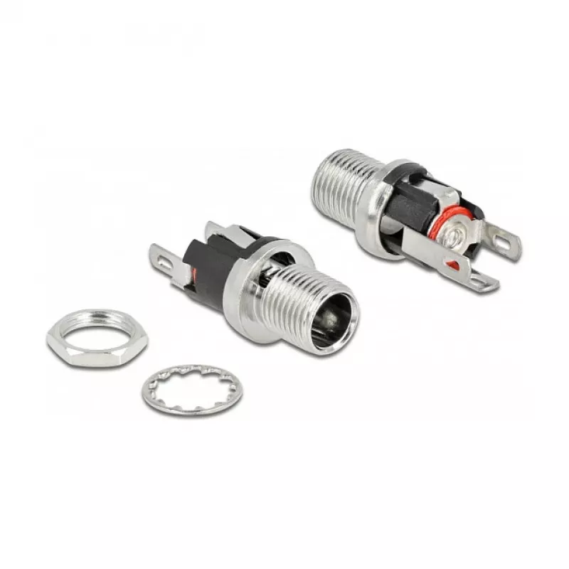 Connector DC 5.5 x 2.1 x 12 mm DeLOCK