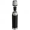 Thermos bottle STANLEY The Legendary Classic 0.6 L, black, vacuum-insulated flask