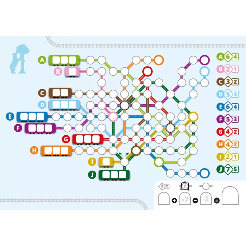 Voll verplant, Board Game