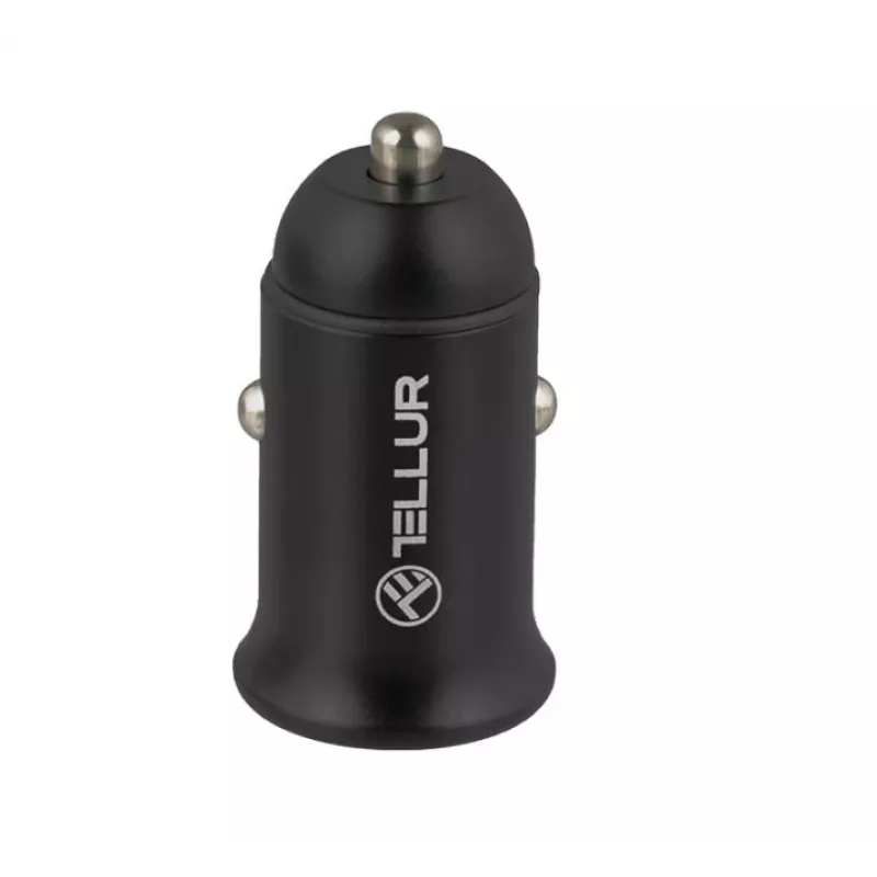 Car charger Tellur PD60W QC30W T-MLX43921 — 60W PD and 30W QC fast charging for vehicles