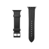 Leather strap for Apple Watch FIXED FIXLST-434-BK — black, replacement band