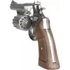 Toy metal police-style revolver Pulio 1556067/0 — 8-round capacity