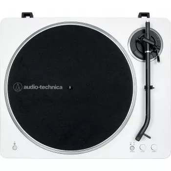 Belt-drive audio turntable Audio-Technica AT-LP70XBT Silver White Fully automatic