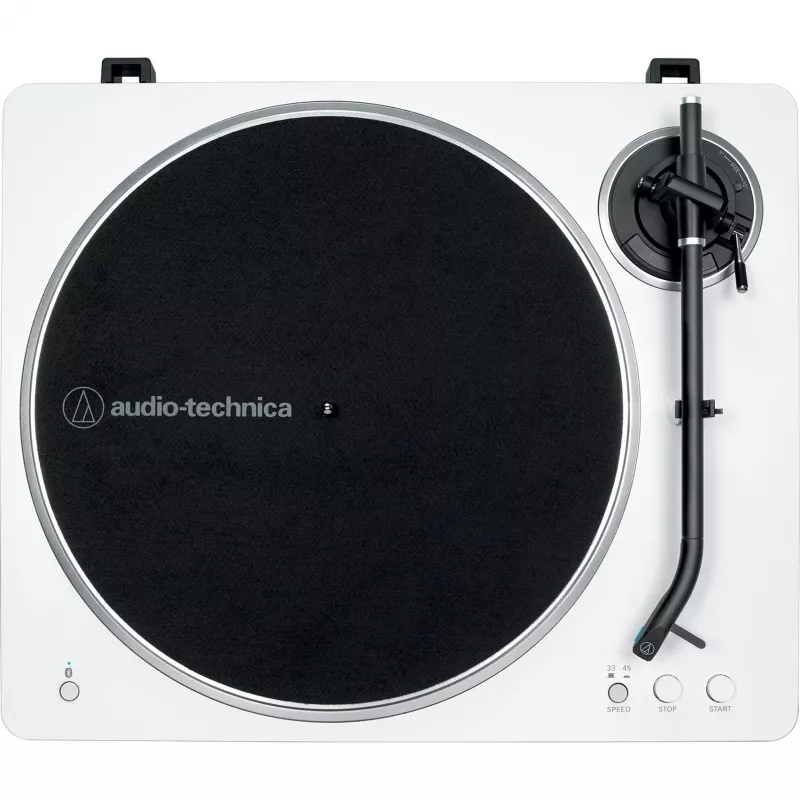 Belt-drive audio turntable Audio-Technica AT-LP70XBT Silver White Fully automatic