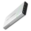 Portable battery Green Cell BPLGC20P 20800 mAh Lithium‑Ion, USB‑C PD 65W, 2x USB‑C + 1x USB‑A, aluminium housing