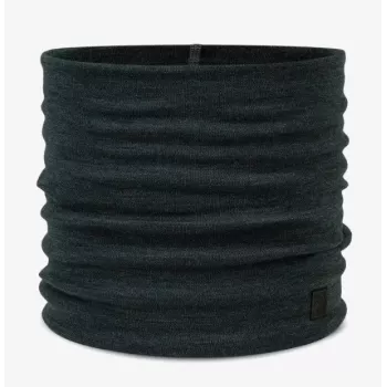 Neck Warmer Buff Merino Heavyweight Solid Forest – Buff merino heavyweight neck warmer, seamless, unisex, dark green