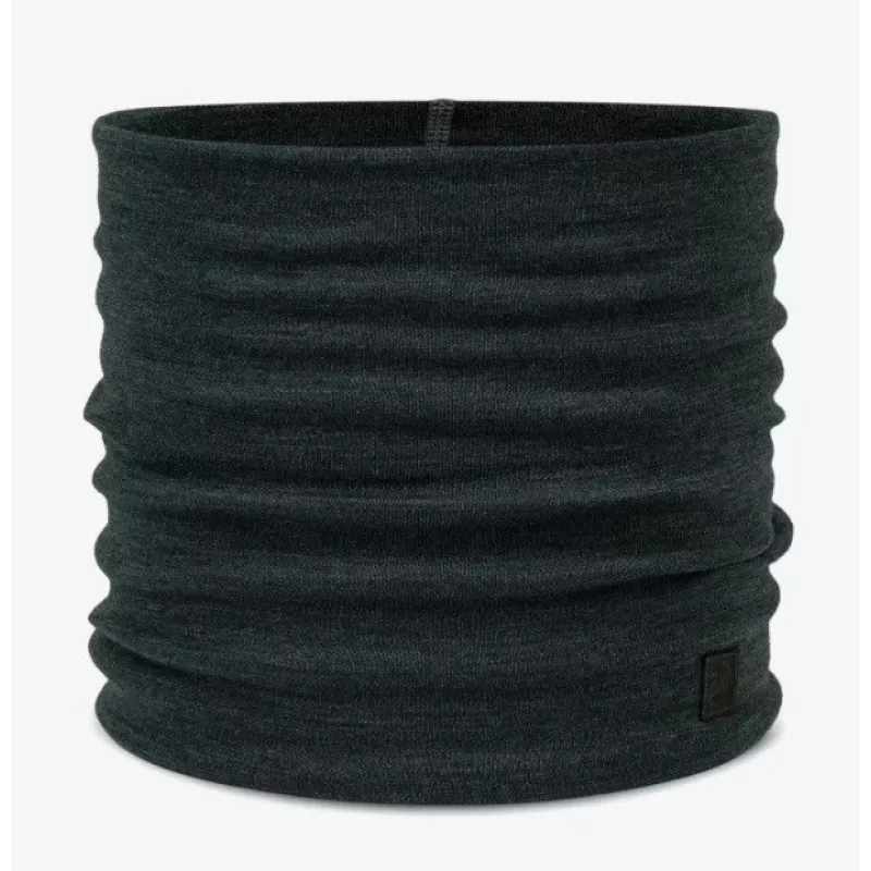 Neck Warmer Buff Merino Heavyweight Solid Forest – Buff merino heavyweight neck warmer, seamless, unisex, dark green