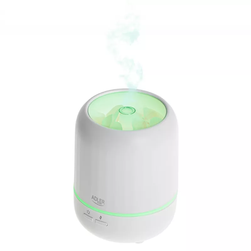 Ultrasonic aroma diffuser Adler AD 7968 — white, for rooms up to 25 m²