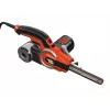 Belt sander Black & Decker KA902EK — 400 W, adjustable speed, sanding plate 451×13 mm, 230 V, 3 m cable, with carrying case