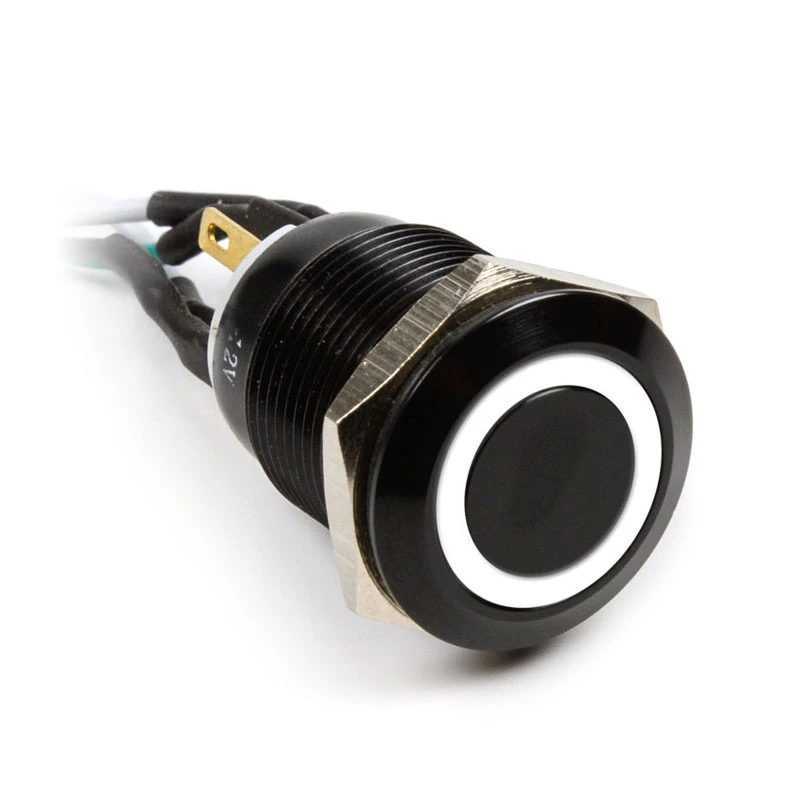 Impactics LAN_22_IP65_ALB_WH_1 Product Black