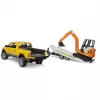 Car Dodge RAM 2500 Service with trail