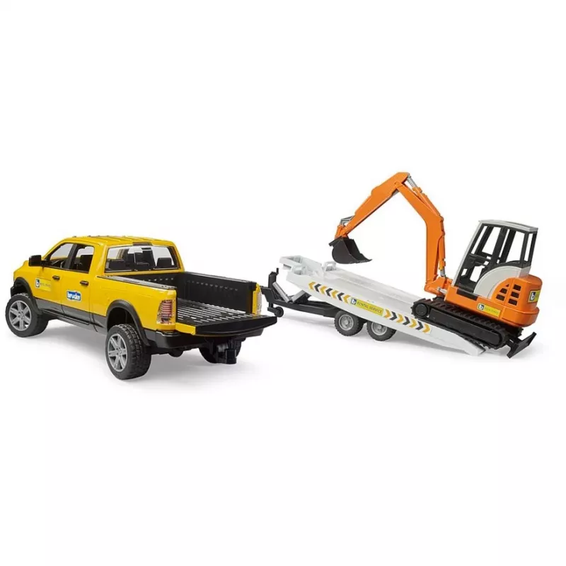 Car Dodge RAM 2500 Service with trail
