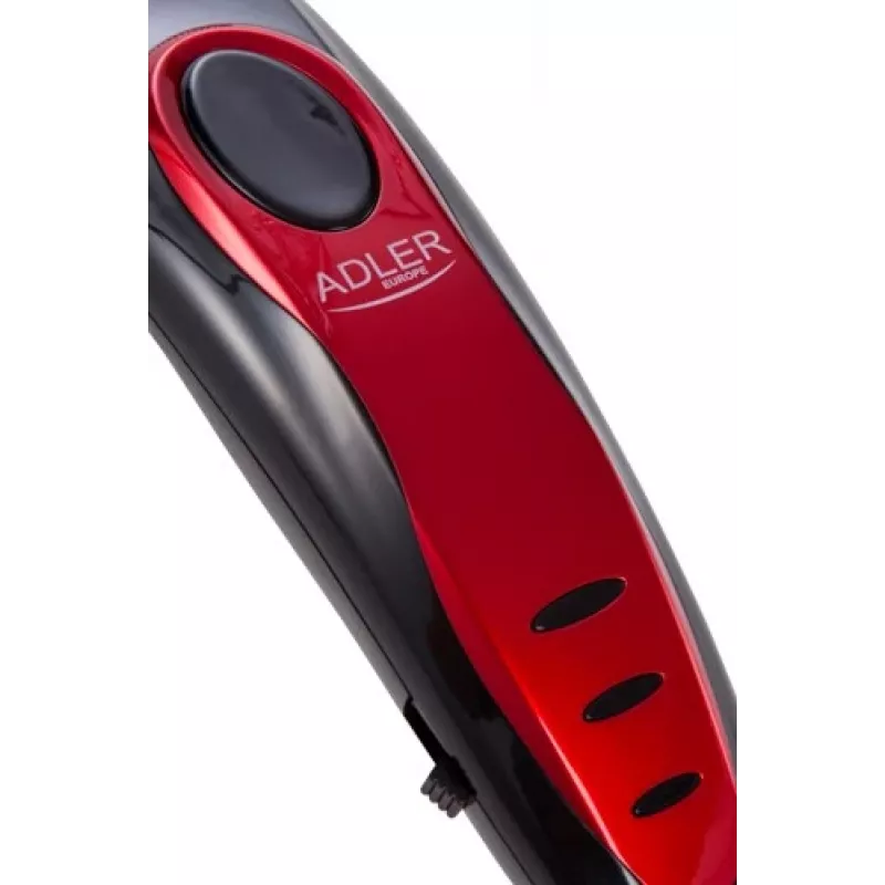 Adler AD 2825 hair trimmers/clipper Black, Red