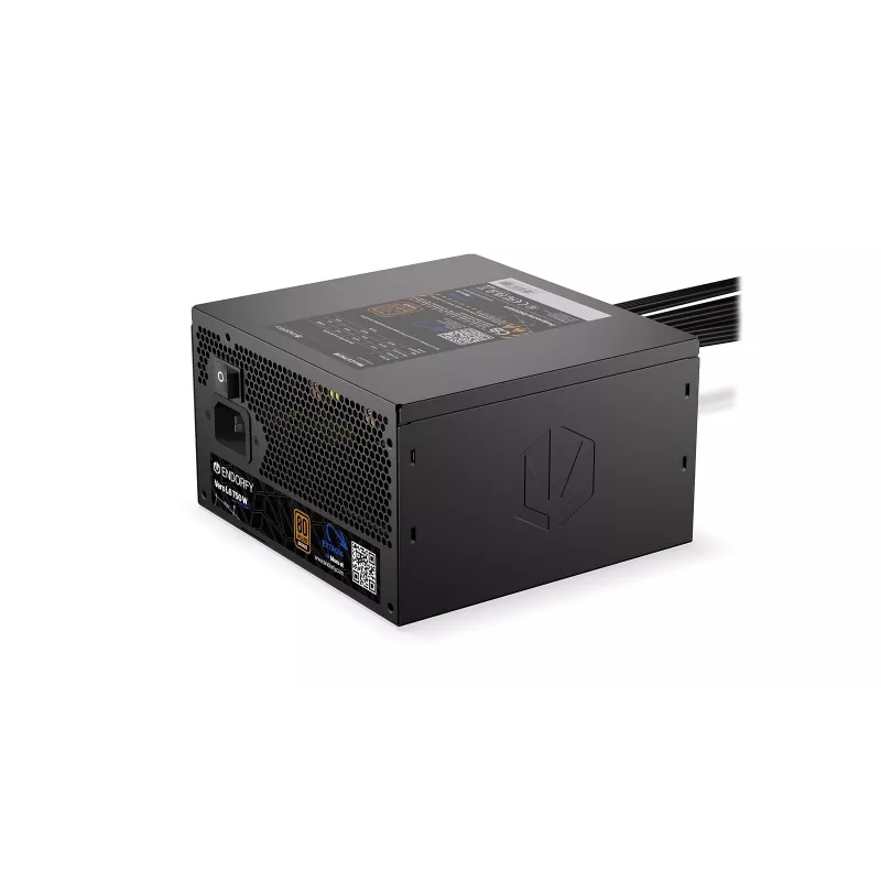 Power supply unit ENDORFY Vero L6 750 W, 24-pin ATX, 80 PLUS Bronze, 120 mm fan, Black