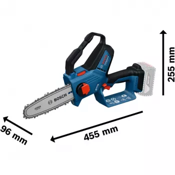 Battery-Pruning Saw GKE 18V-20 Prodessional solo, 18Volt, Chainsaw Blue, without Battery and Charger