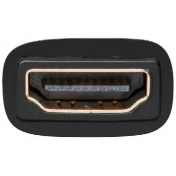 Goobay HDMI/DVI-D Adapter, HDMI Standard-Socket (Type A) -> DVI-D (24+1) Plug (68931)