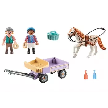 Playmobil 71496 Horses of Waterfall: Pony Carriage