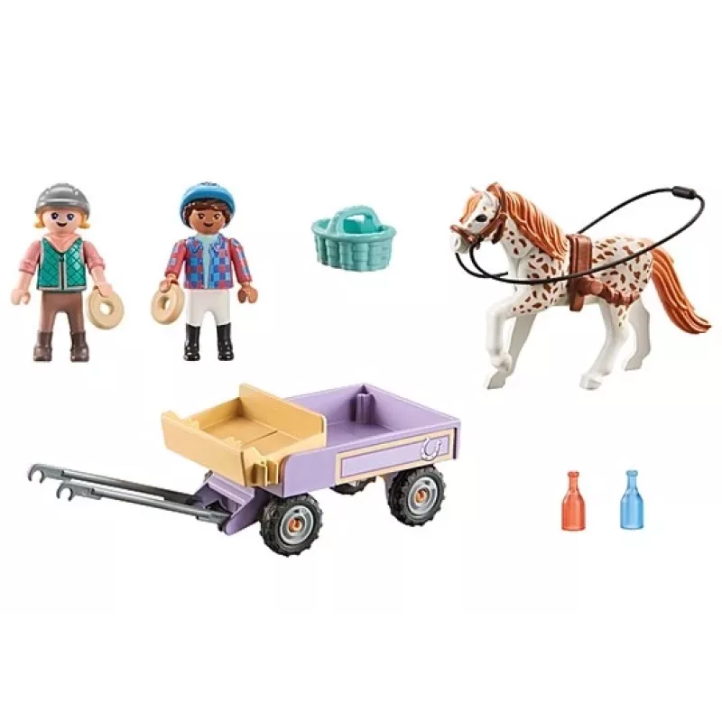 Playmobil 71496 Horses of Waterfall: Pony Carriage
