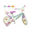 Children's bicycle Toimsa 12” Swinka Peppa green – 12-inch wheel, single-speed, training wheels compatible