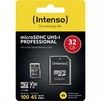 CARD Intenso Memory Card microHC Professional 32 GB