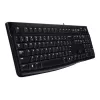 Desktop MK120, wired, USB, QWERTZ, black, mouse included