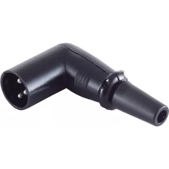 Microphone ShiverPeaks ShiverPeaks maximum connectivity XLR angled plug black 55006