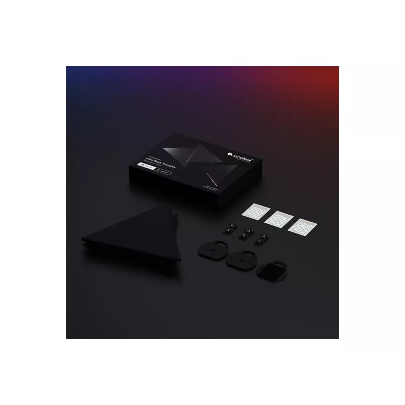 Smart panel Nanoleaf NL47-0101TW-3PK Wi-Fi Black 3 pcs