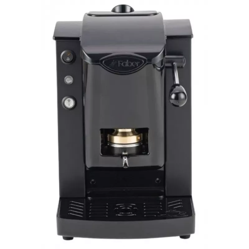 Pod coffee machine FABER Slot Plast Semi-auto 1.3 L water tank, 500 W, black, 1-cup