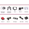 AgfaPhoto Action Cam Action Sports Camera 16 MP 2K Ultra HD CMOS Wi-Fi 58 g (AC7000BK)