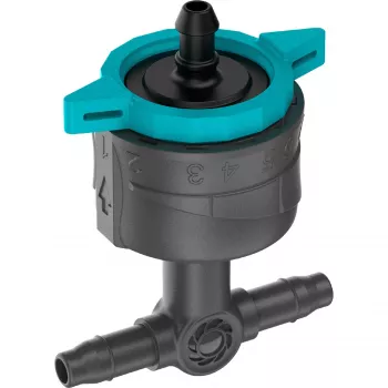 Irrigation dripper Gardena 13314-20 8 l/h Black In-line mounting