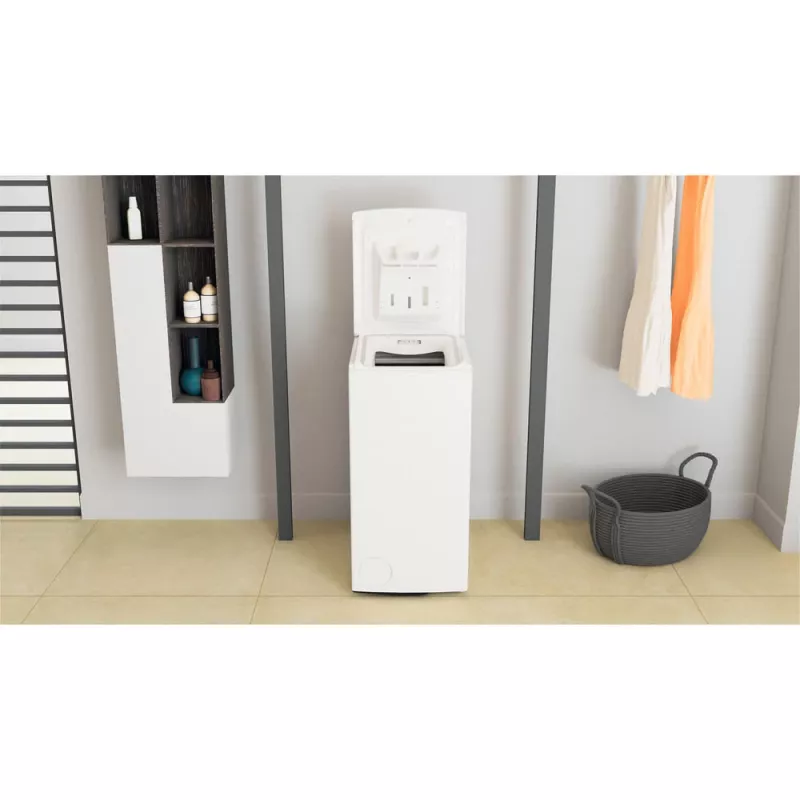 WHIRLPOOL Top load washing machine TDLR 7231BS EU 7 kg, 1200 rpm, Energy class D, Width 40 cm, Depth 60 cm, Inverter motor