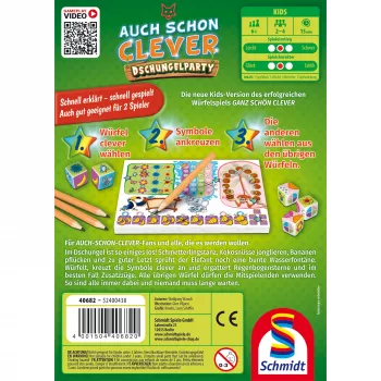 Auch schon clever - Dschungelparty, Board Game